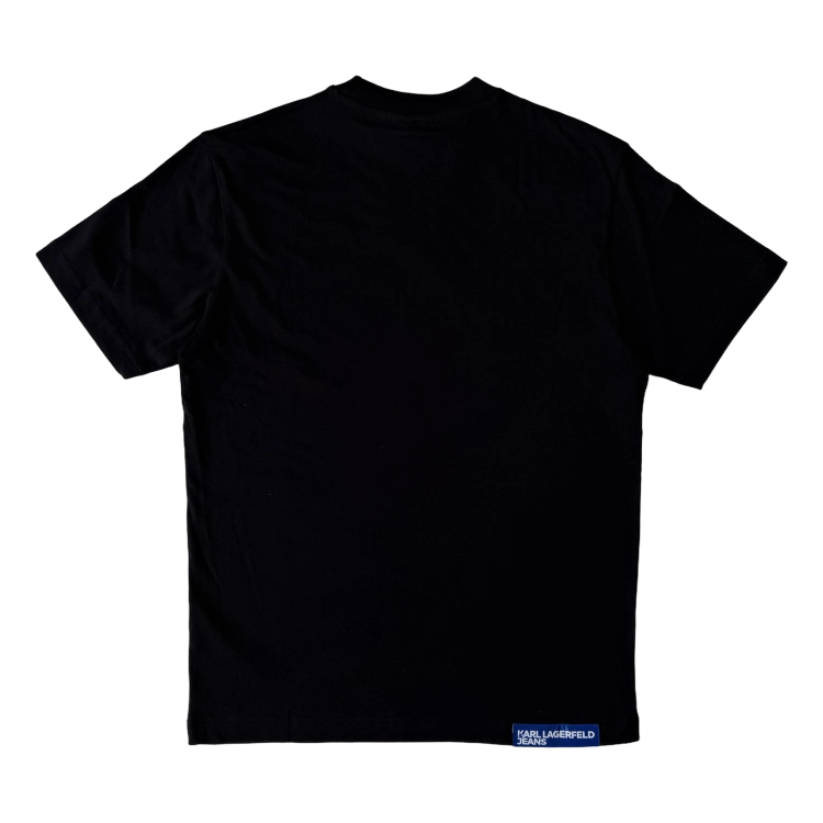 Karl Lagerfeld Klj Regular Sslv Logo Tee - koszulka damska - zdjęcie 2