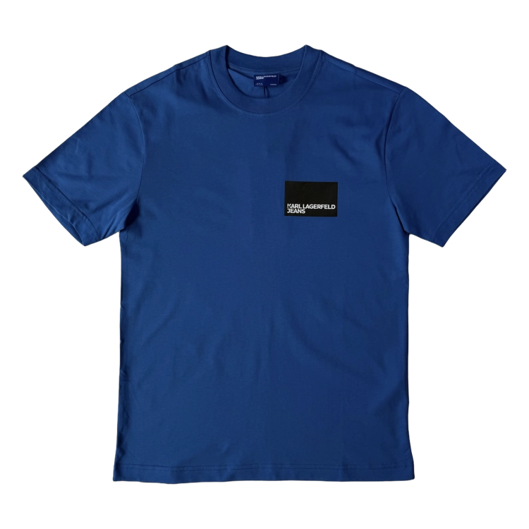 Karl Lagerfeld Klj Regular Sslv Logo Tee - koszulka męska - zdjęcie 1