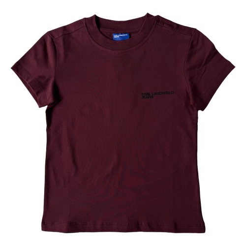 Karl Lagerfeld Klj Slim Ss Tee - koszulka damska - zdjęcie 1