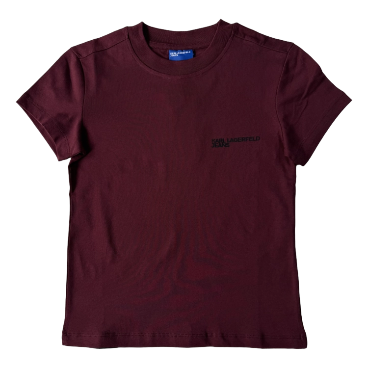 Karl Lagerfeld Klj Slim Ss Tee - koszulka damska - zdjęcie 1