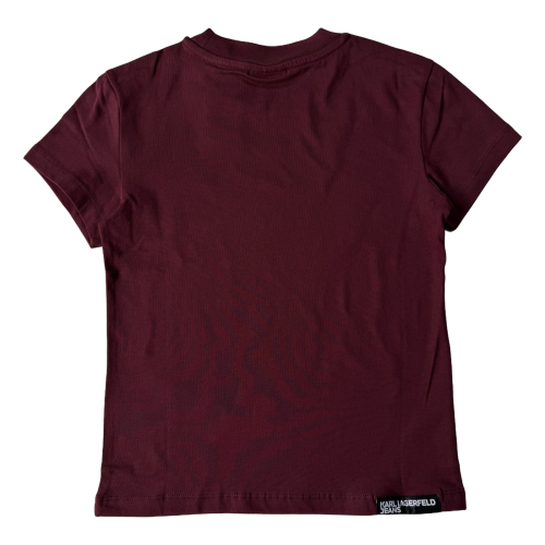 Karl Lagerfeld Klj Slim Ss Tee - koszulka damska - zdjęcie 2