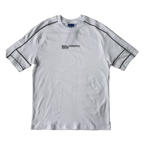 Karl Lagerfeld Klj Relaxed Piping Tee - koszulka męska - zdjęcie 1