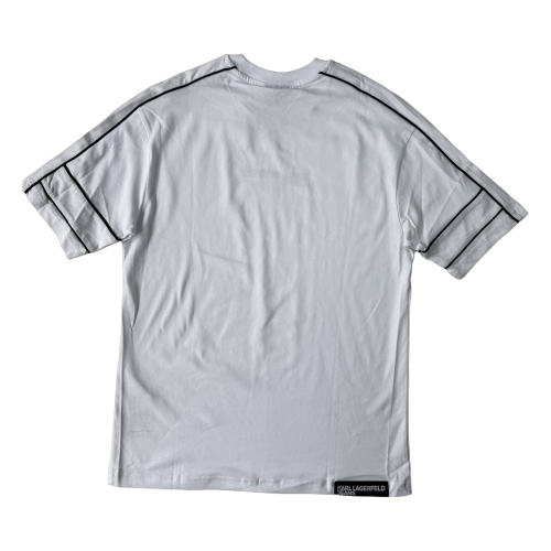 Karl Lagerfeld Klj Relaxed Piping Tee - koszulka męska - zdjęcie 2