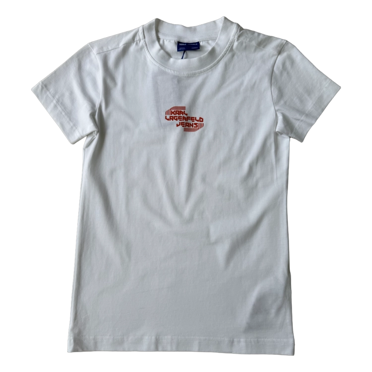 Karl Lagerfeld Klj Slim Tee - koszulka damska - zdjęcie 1
