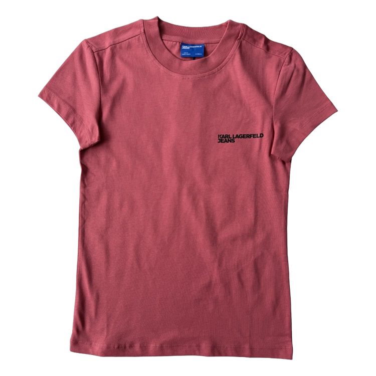 Karl Lagerfeld Klj Slim Ss Tee - koszulka damska - zdjęcie 1