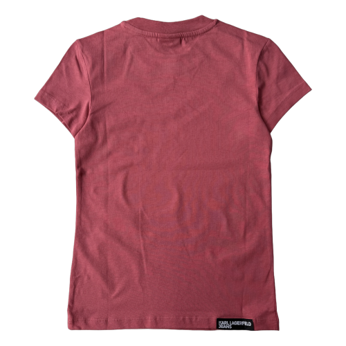 Karl Lagerfeld Klj Slim Ss Tee - koszulka damska - zdjęcie 2