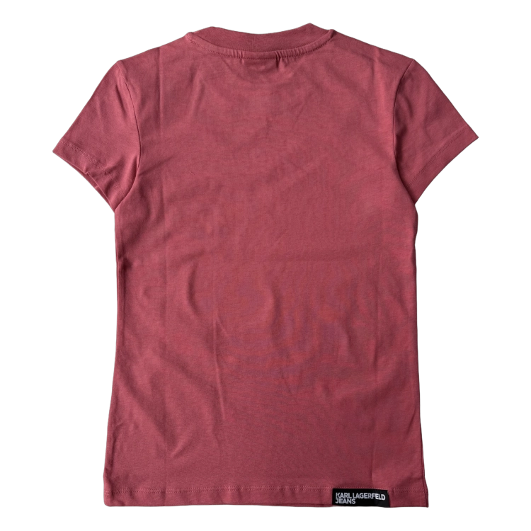 Karl Lagerfeld Klj Slim Ss Tee - koszulka damska - zdjęcie 2