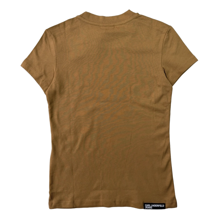 Karl Lagerfeld Klj Slim Ss Tee - koszulka damska - zdjęcie 2