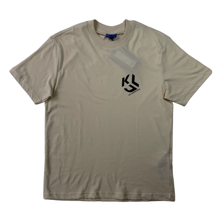 Karl Lagerfeld Klj Reg Monogram Tee - koszulka męska - zdjęcie 1