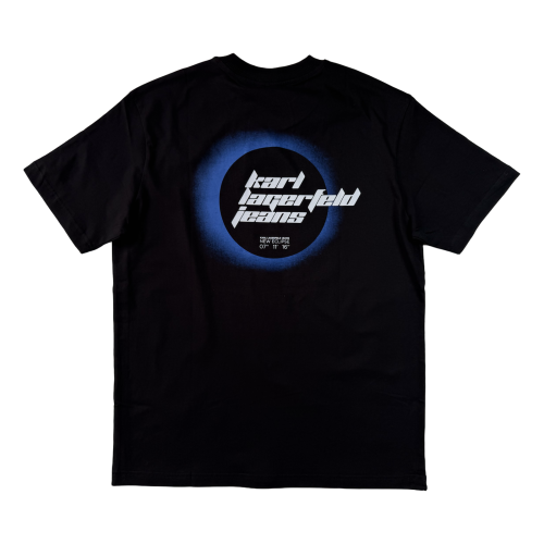Karl Lagerfeld Klj Reg Eclipse Tee - koszulka męska - zdjęcie 2