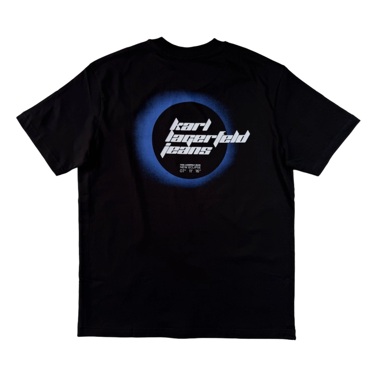 Karl Lagerfeld Klj Reg Eclipse Tee - koszulka męska - zdjęcie 2