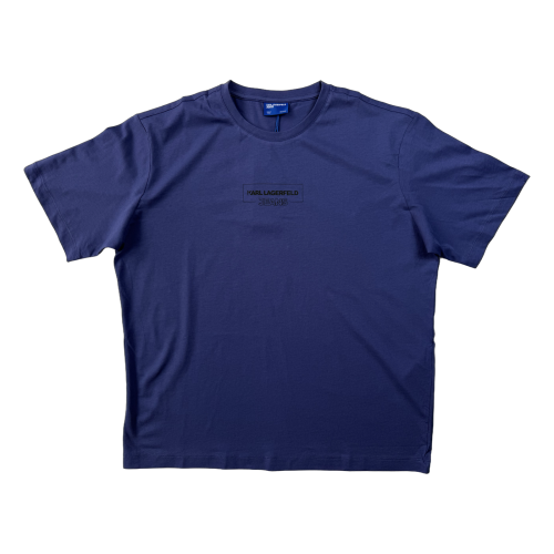 Karl Lagerfeld Klj Reg Outline Logo Tee - koszulka damska - zdjęcie 1