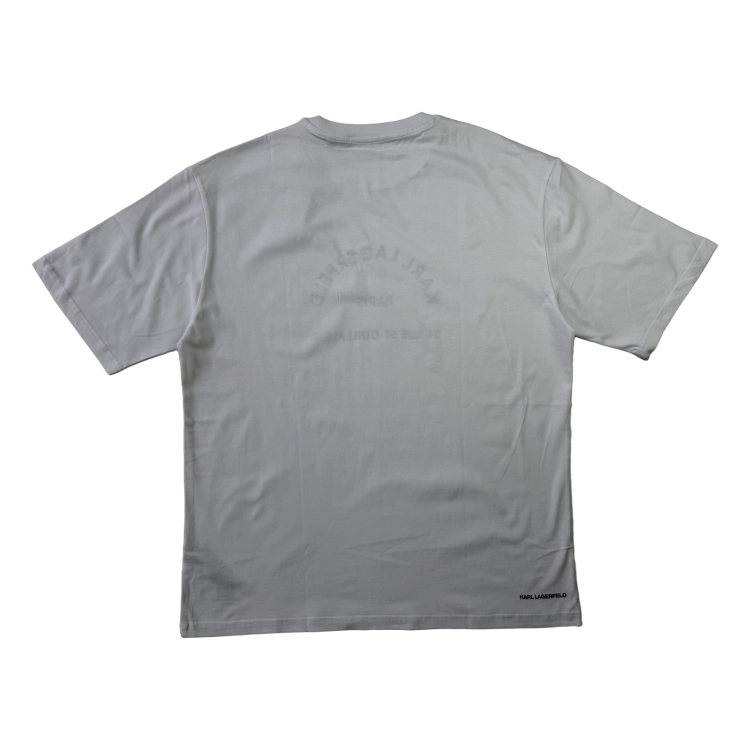 Karl Lagerfeld Rsg Relax Fit T-Shirt - koszulka męska - zdjęcie 2
