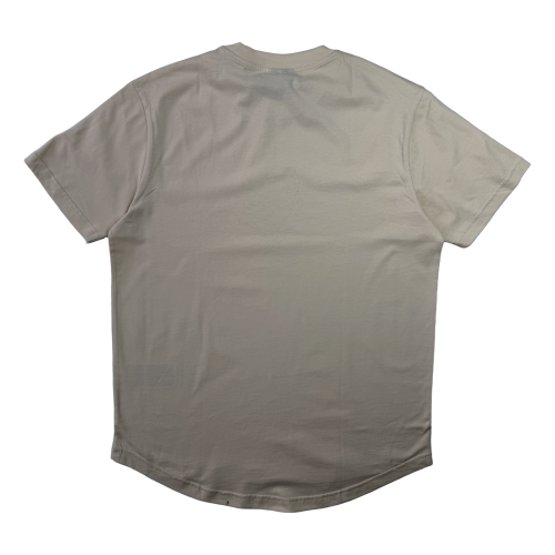 Karl Lagerfeld Klj Reg Curved Hem Shibori Tee - koszulka męska - zdjęcie 2