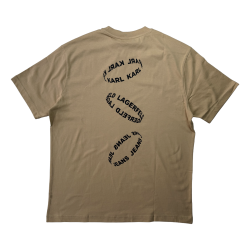 Karl Lagerfeld Klj Reg Multi Ring Tee - koszulka męska - zdjęcie 2