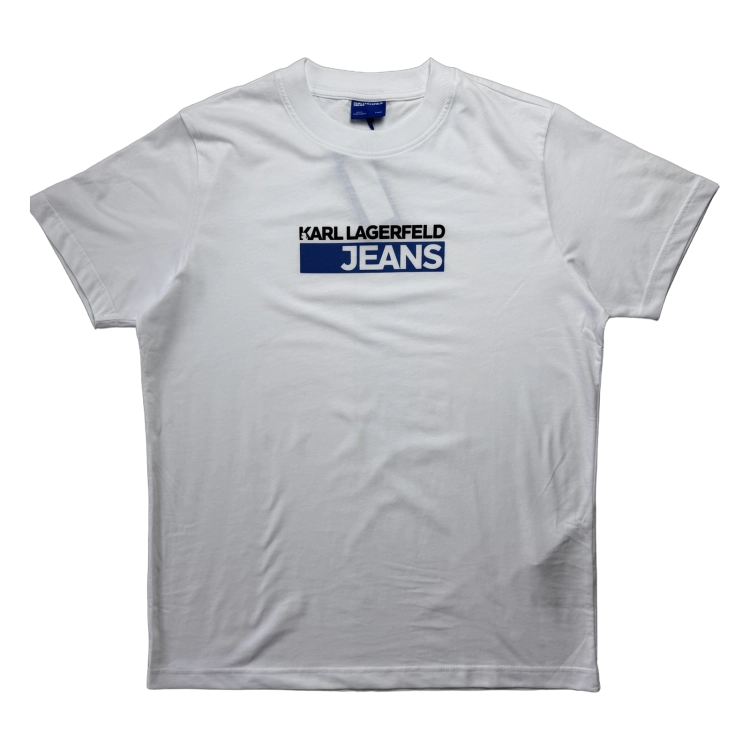 Karl Lagerfeld Klj Slim Logo Tee - koszulka męska - zdjęcie 1
